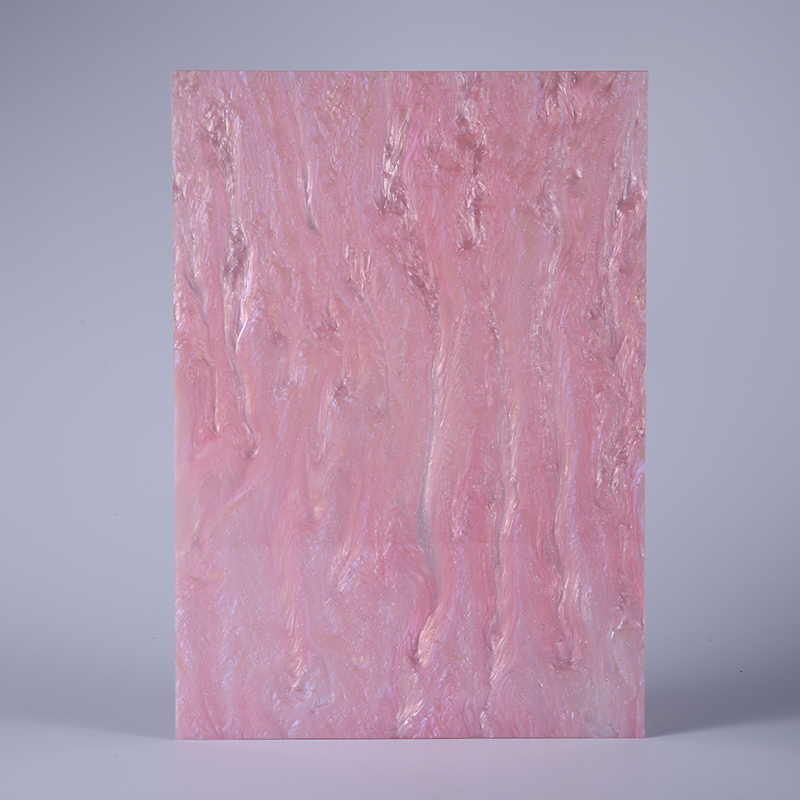 Pink Pearl Acrylic Sheet Pink Acrilico Pink Chunky Glitter Acrylic Sheets