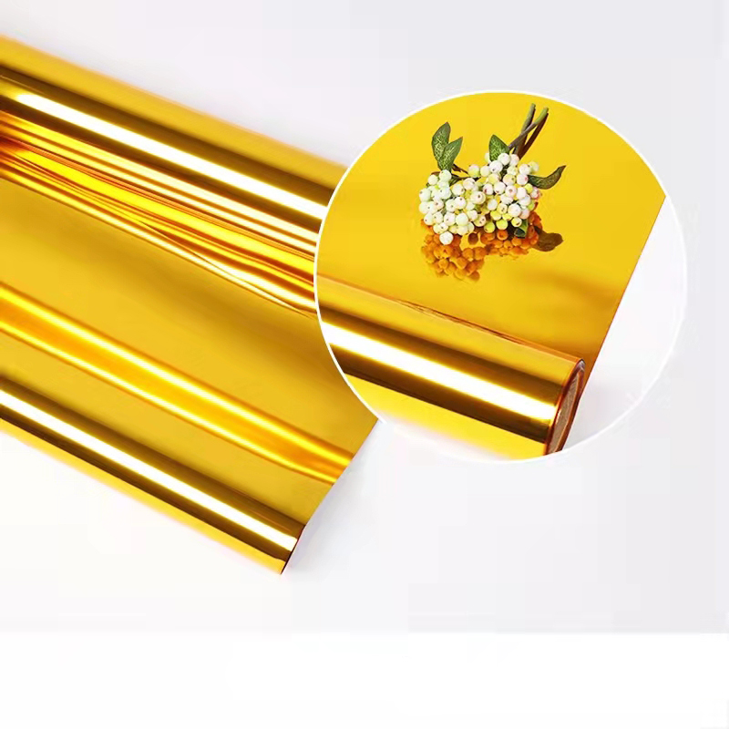 Gold Self Adhesive Acrylic Mirror Sheet Rolls
